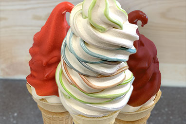 Soft serve cones